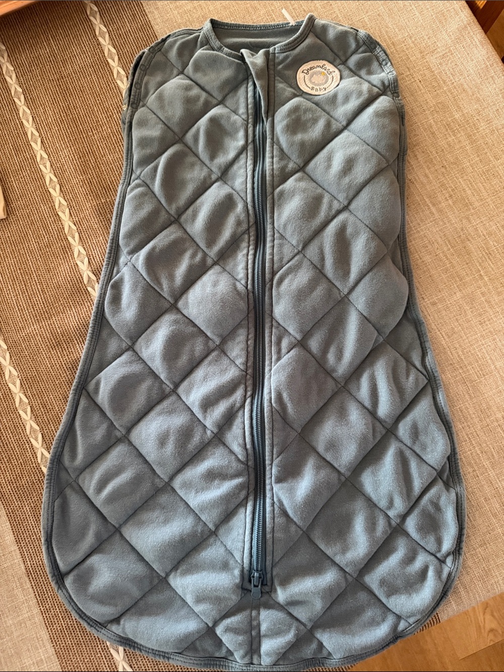 Dreamland Baby Blue Quilted Baby's Sleep weighted Sack